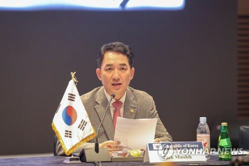 박민식 국가보훈부 장관이 22일 광주광역시가 조성 중인 '정율성 기념공원 사업' 철회를 요구했다. 연합뉴스